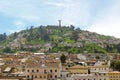 Virgin of El Panecillo and Quito Royalty Free Stock Photo